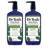 imageDr Teals Body Wash with Pure Epsom Salt Cannabis Sativa Hemp Seed Oil 24 fl oz Pack of 224 Fl Oz Pack of 2
