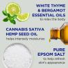 imageDr Teals Foaming Bath with Pure Epsom Salt Cannabis Sativa Hemp Seed Oil 34 fl oz Pack of 234 Fl Oz Pack of 2