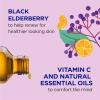 imageDr Teals Kids 3in1 Sleep Bath Bubble Bath Body Wash ampamp Shampoo with Melatonin ampamp Essential Oil 20 fl oz Pack of 3Elderberry Bath  20 fl oz Pack of 3