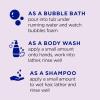imageDr Teals Kids 3in1 Sleep Bath Bubble Bath Body Wash ampamp Shampoo with Melatonin ampamp Essential Oil 20 fl oz Pack of 3Melatonin Bath  20 fl oz Pack of 3