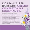 imageDr Teals Kids 3in1 Sleep Bath Bubble Bath Body Wash ampamp Shampoo with Melatonin ampamp Essential Oil 20 fl oz Pack of 3Melatonin Bath  20 fl oz Pack of 3