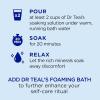 imageDr Teals Pure Epsom Salt Lavender ampamp Eucalyptus Duo Bundle 3 lbs Pack of 2Lavender  Eucalyptus