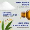 imageDr Teals Shea Sugar Body Scrub Cannabis Sativa Hemp Seed Oil with Essential Oils 19 oz Pack of 3Cannabis Sativa Hemp Seed Oil with Essential Oils