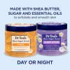 imageDr Teals Shea Sugar Body Scrub Cannabis Sativa Hemp Seed Oil with Essential Oils 19 oz Pack of 3Citrus  Melatonin