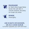 imageDr Teals Shea Sugar Body Scrub Cannabis Sativa Hemp Seed Oil with Essential Oils 19 oz Pack of 3Citrus  Melatonin