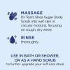 imageDr Teals Shea Sugar Body Scrub Cannabis Sativa Hemp Seed Oil with Essential Oils 19 oz Pack of 3Rose  Shea Butter  Citrus