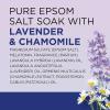 imageDr Teals Sleep Soak with Pure Epsom Salt Melatonin ampamp Essential Oil Blend 3 lb Pack of 4Sleep Soak