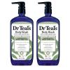 imageDr Teals Body Wash with Pure Epsom Salt Cannabis Sativa Hemp Seed Oil 24 fl oz Pack of 224 Fl Oz Pack of 2