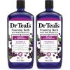 imageDr Teals Foaming Bath with Pure Epsom Salt Cannabis Sativa Hemp Seed Oil 34 fl oz Pack of 234 Fl Oz Pack of 2