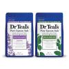 imageDr Teals Pure Epsom Salt Lavender ampamp Eucalyptus Duo Bundle 3 lbs Pack of 2Lavender  Eucalyptus