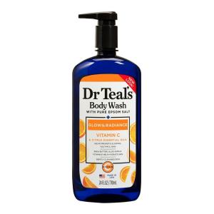 imageDr Teals Body Wash with Pure Epsom Salt Cannabis Sativa Hemp Seed Oil 24 fl oz Pack of 224 Fl Oz Pack of 1