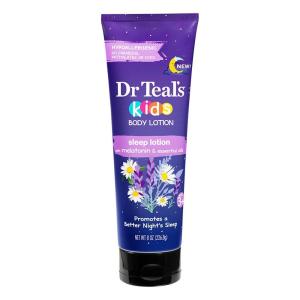 imageDr Teals Kids Sleep Body Lotion with Melatonin ampamp Essential Oil Blend 8 fl ozSee Label