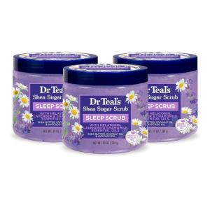 imageDr Teals Shea Sugar Body Scrub Cannabis Sativa Hemp Seed Oil with Essential Oils 19 oz Pack of 3Melatonin with Essential Oils