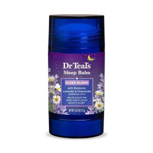 imageDr Teals Sleep Body Balm with Melatonin Lavender ampamp Chamomile Essential Oils 25oz