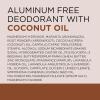 imageDr Teals Aluminum Free Deodorant Lavender Vanilla with Essential Oils 265 oz Pack of 3Coconut Oil
