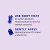 imageDr Teals Aluminum Free Deodorant Lavender Vanilla with Essential Oils 265 oz Pack of 3Lavender Vanilla