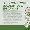 imageDr Teals Body Wash with Pure Epsom Salt Relax ampamp Relief with Eucalyptus ampamp Spearmint 24 fl oz Pack of 4