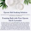 imageDr Teals Foaming Bath with Pure Epsom Salt Black Elderberry with Vitamin D 34 fl oz Pack of 42 Piece Set Pack of 2