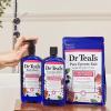 imageDr Teals Foaming Bath with Pure Epsom Salt Black Elderberry with Vitamin D 34 fl oz Pack of 448 Ounce Pack of 1