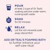 imageDr Teals Foaming Bath with Pure Epsom Salt Black Elderberry with Vitamin D 34 fl oz Pack of 448 Ounce Pack of 2