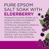 imageDr Teals Foaming Bath with Pure Epsom Salt Black Elderberry with Vitamin D 34 fl oz Pack of 448 Ounce Pack of 4