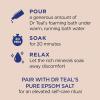 imageDr Teals Foaming Bath with Pure Epsom Salt Shea Butter ampamp Almond 34 fl oz Pack of 4Bathwater Additive