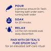 imageDr Teals Foaming Bath with Pure Epsom Salt Stress Relief with Ginseng ampamp Ginger 34 fl oz Pack of 4