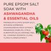 imageDr Teals Pure Epsom Salt Ashwagandha ampamp Essential Oils 3 lbs Pack of 4