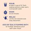 imageDr Teals Pure Epsom Salt Soak Glow ampamp Radiance with Vitamin C ampamp Citrus Essential Oils 3 lbs Pack of 4Vitamin C