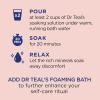 imageDr Teals Pure Epsom Salt Soak Wellness Therapy with Rosemary ampamp Mint 3 lbs Pack of 4Soak