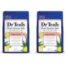 imageDr Teals Pure Epsom Salt Stress Relief with Ginseng ampamp Ginger Essential Oils 3 lbs Pack of 4Orange  Ginger  Cedarwood