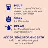 imageDr Teals Pure Epsom Salt Stress Relief with Ginseng ampamp Ginger Essential Oils 3 lbs Pack of 4Unscented
