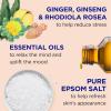 imageDr Teals Pure Epsom Salt Stress Relief with Ginseng ampamp Ginger Essential Oils 3 lbs Pack of 4Unscented