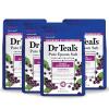 imageDr Teals Foaming Bath with Pure Epsom Salt Black Elderberry with Vitamin D 34 fl oz Pack of 448 Ounce Pack of 4
