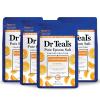 imageDr Teals Pure Epsom Salt Soak Glow ampamp Radiance with Vitamin C ampamp Citrus Essential Oils 3 lbs Pack of 4Vitamin C