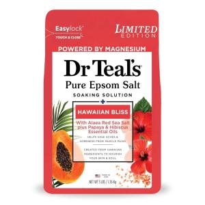 imageDr Teals Epsom Salt Magnesium Soak Limited Edition Hawaiian Bliss 3lbsHawaiian Bliss