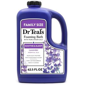 imageDr Teals Foaming Bath with Pure Epsom Salt Relax ampamp Relief with Eucalyptus ampamp Spearmint 625 fl ozLavender